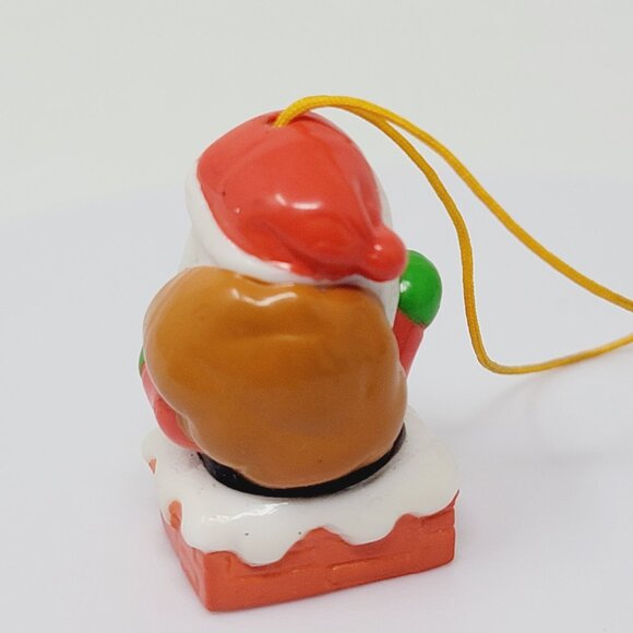 Winnie The Pooh Peek-A-Pooh SANTA Pooh Phone Charm Xmas Series #10 *read* - Picture 2 of 2